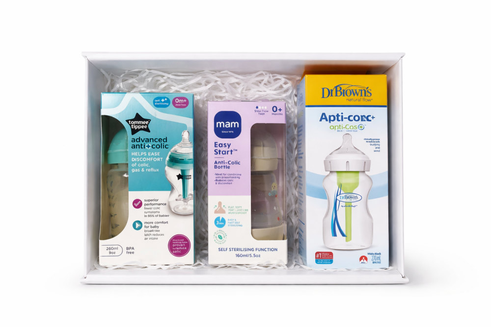 TryMe Box Starter (3) &ndash; Baby Bottle Variety Set