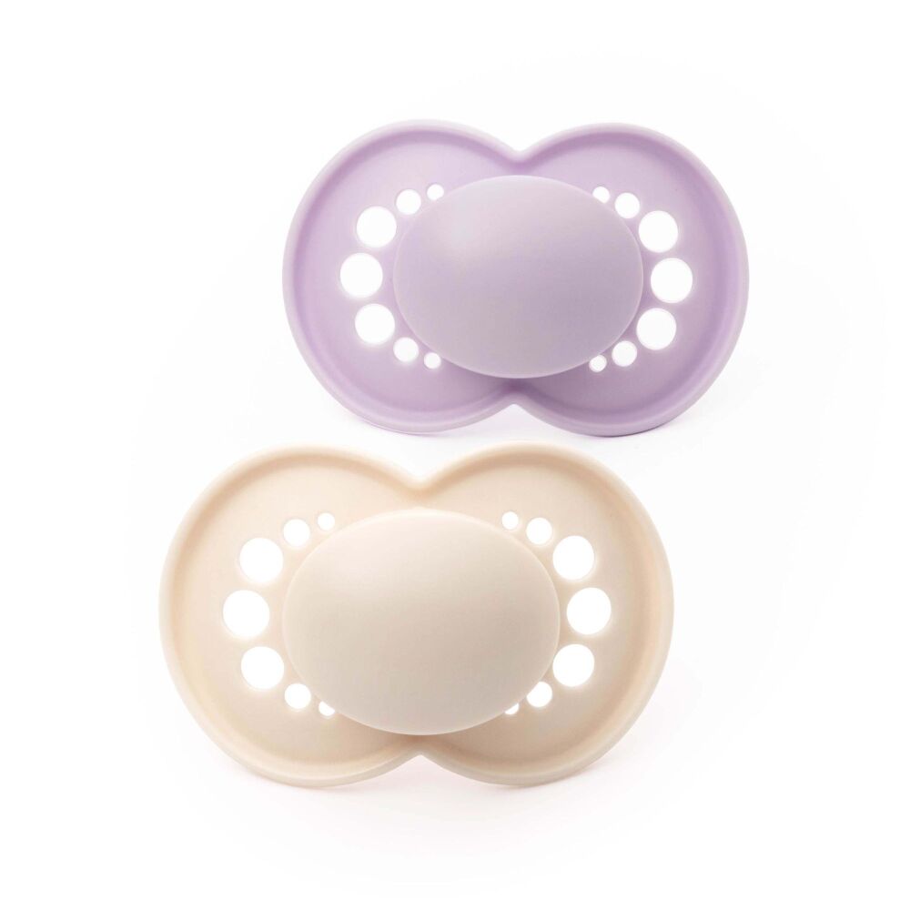 Soother Original (18-36m 2Pk) Lilac/Cream - MAM