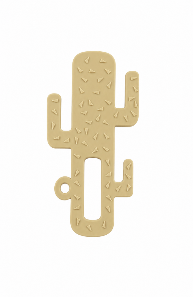Teether Cactus 3m+ Yellow - MiniKOiOi