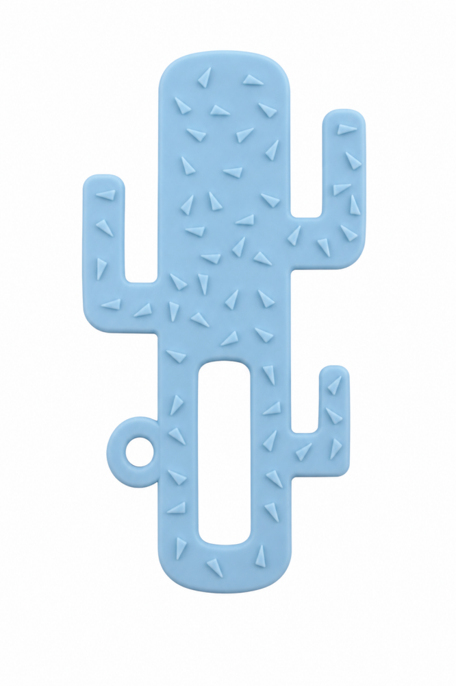 Teether Cactus 3m+ Blue - MiniKOiOi