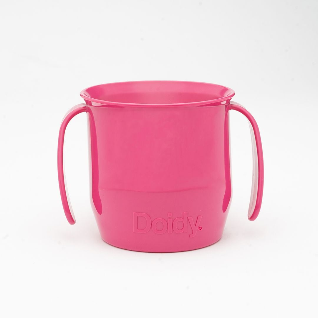 Open Training Cup Cerise Pink 3m+ 200ml &ndash; Doidy