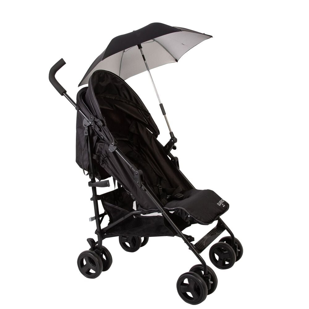 Travel Pram Universal Black Parasol - Red Kite