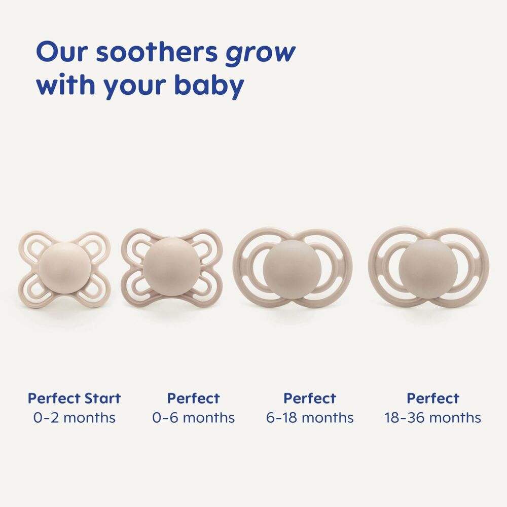 Soother Perfect (0-6m 2Pk) Blue - MAM