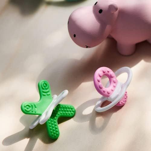 Teether Bite & Relax Phase 1 with Clip 2m+ Pink - MAM