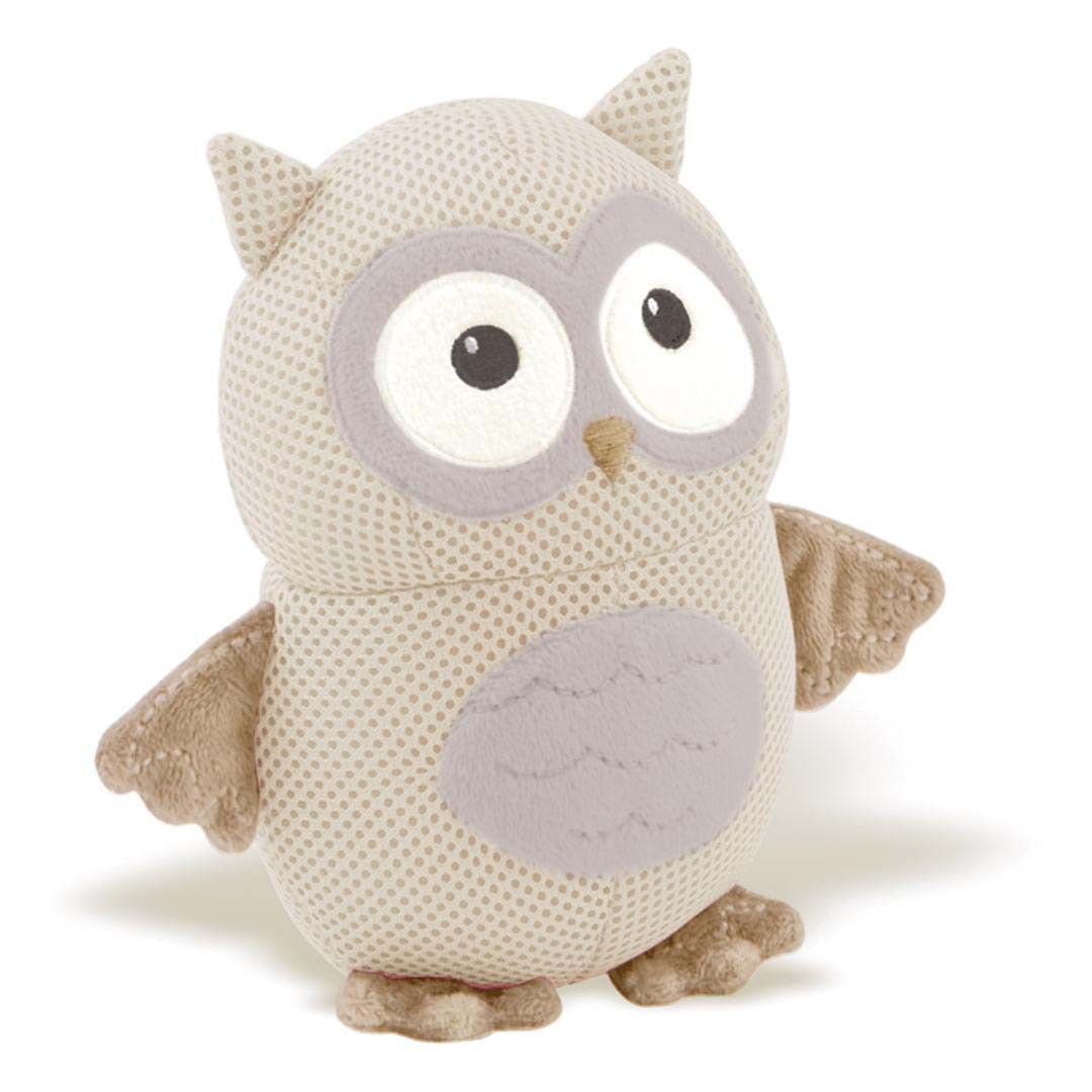Toy Owl Grey - BreathableBaby
