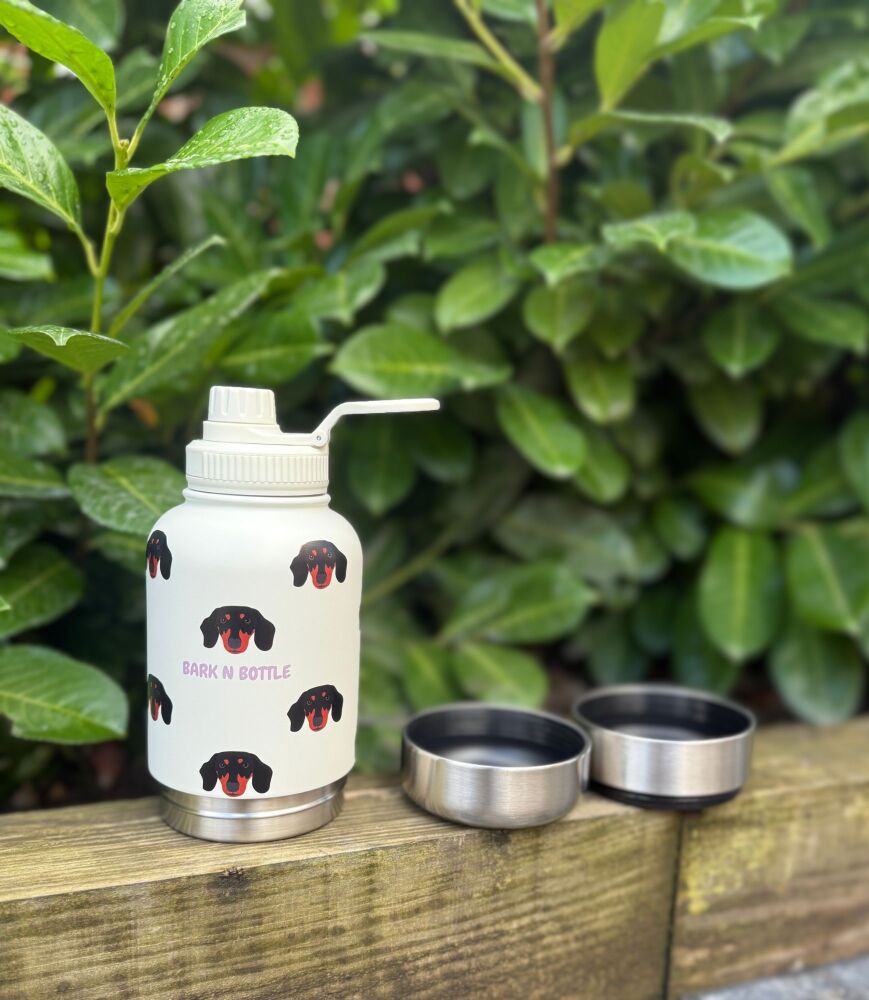 Dachshund Design 32oz Travel Bottle