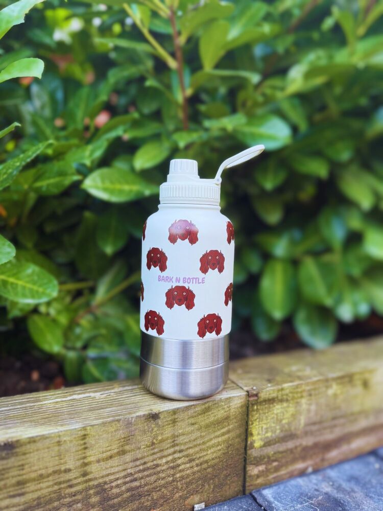 Spaniel Design 32oz Travel Bottle