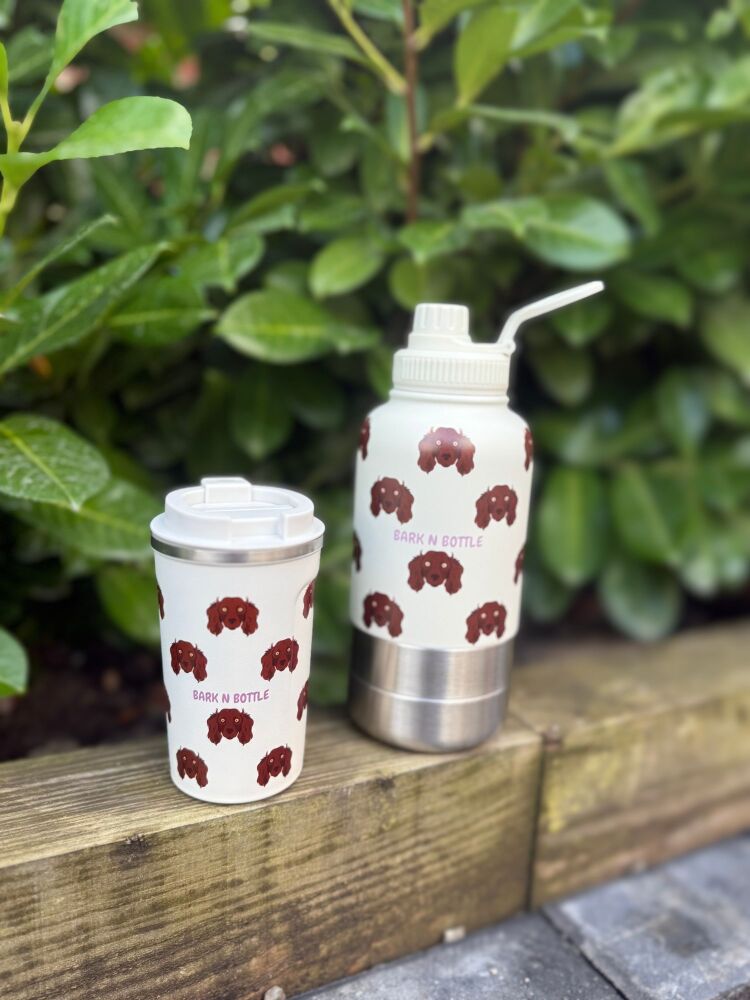 Spaniel Design 32oz Travel Bottle
