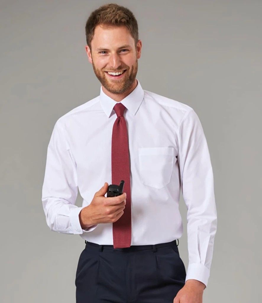 Brook taverner juno long sleeve poplin shirt