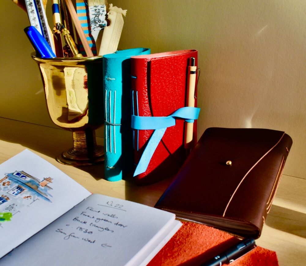 4. Make an A6 leather journal - Saturday 28th March 10am - 1pm