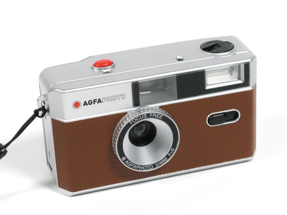 AgfaPhoto Reusable Camera, Brown