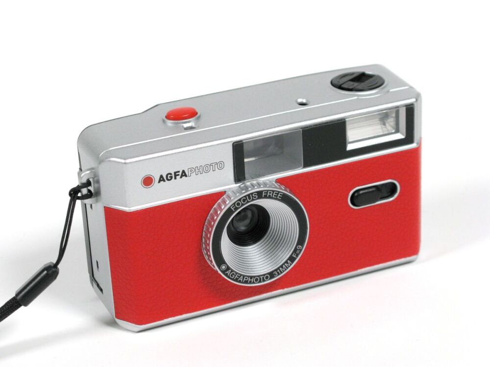 AgfaPhoto Reusable Camera, Red