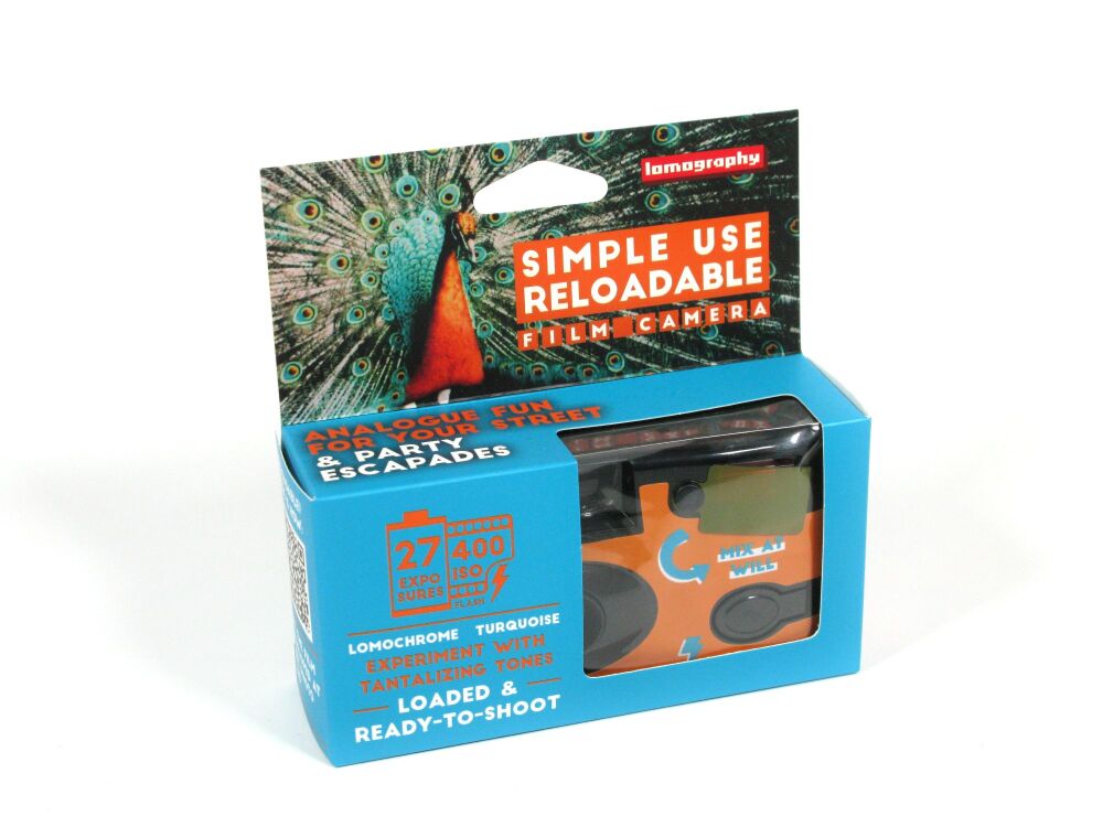 Lomography Simple Use Camera, Turquoise
