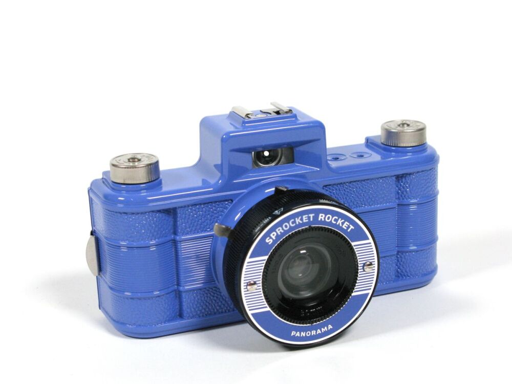 Lomography Sprocket Rocket, Baja Blue