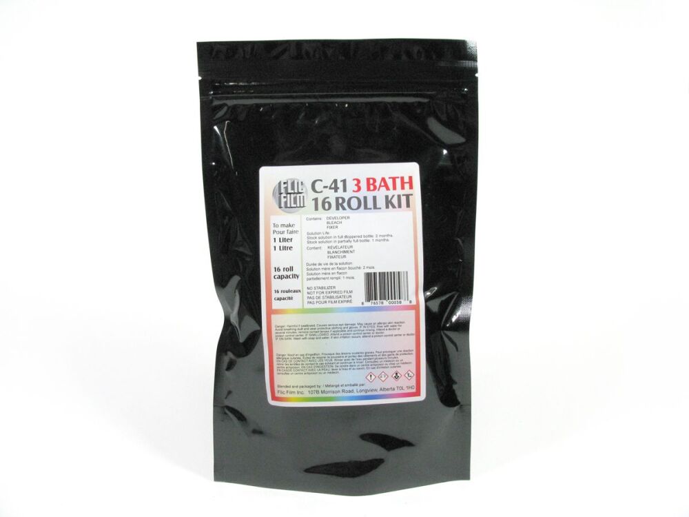 Flic Film C-41 3 Bath 16 Roll Kit