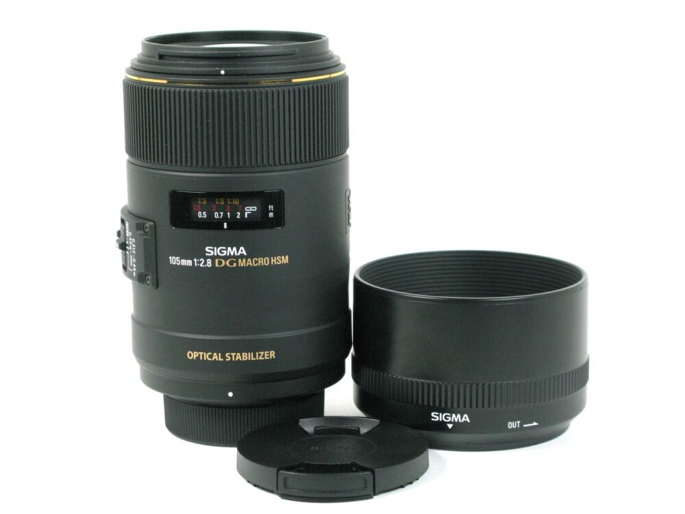Sigma 105mm f2.8 DG Macro HSM, for Nikon AF