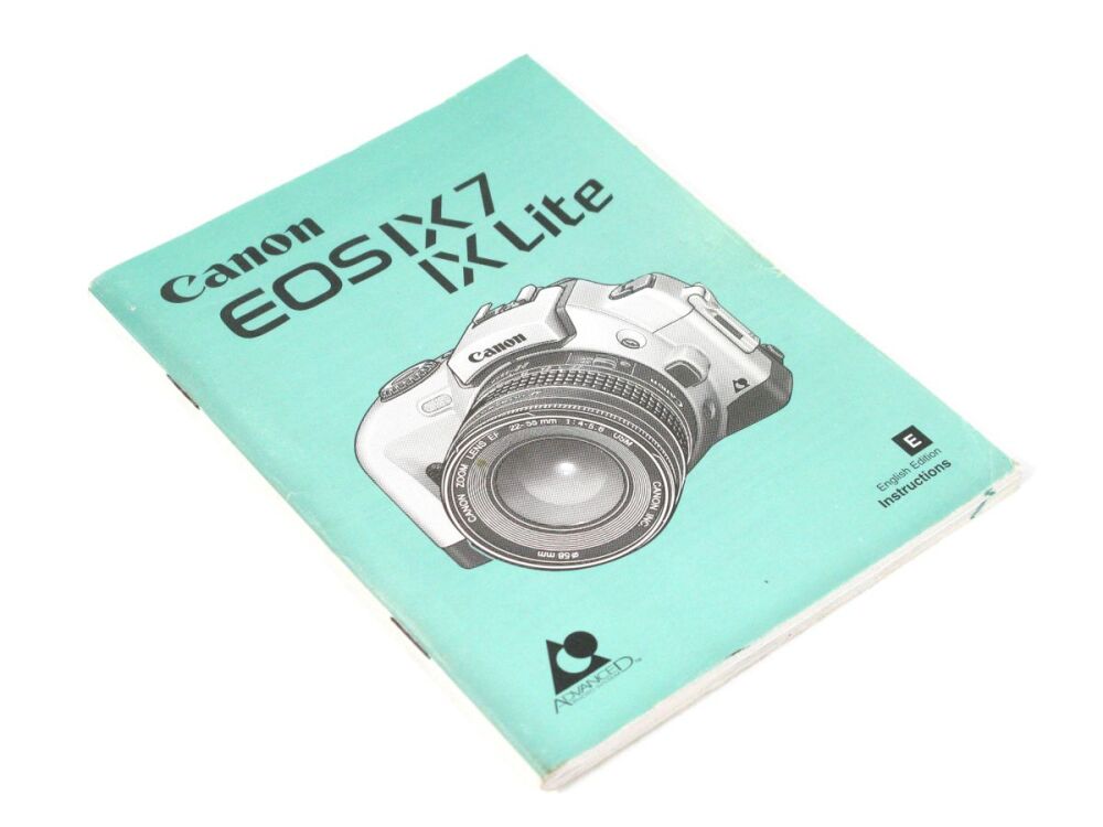 Canon EOS 1X 7, 1X Lite Instruction Manual