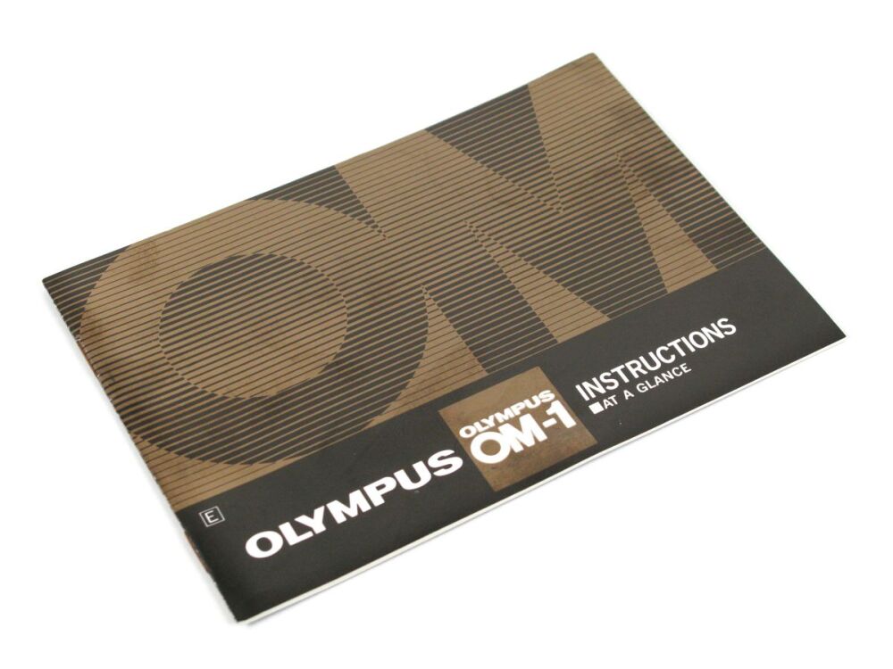 Olympus OM1 Instructions at a glance