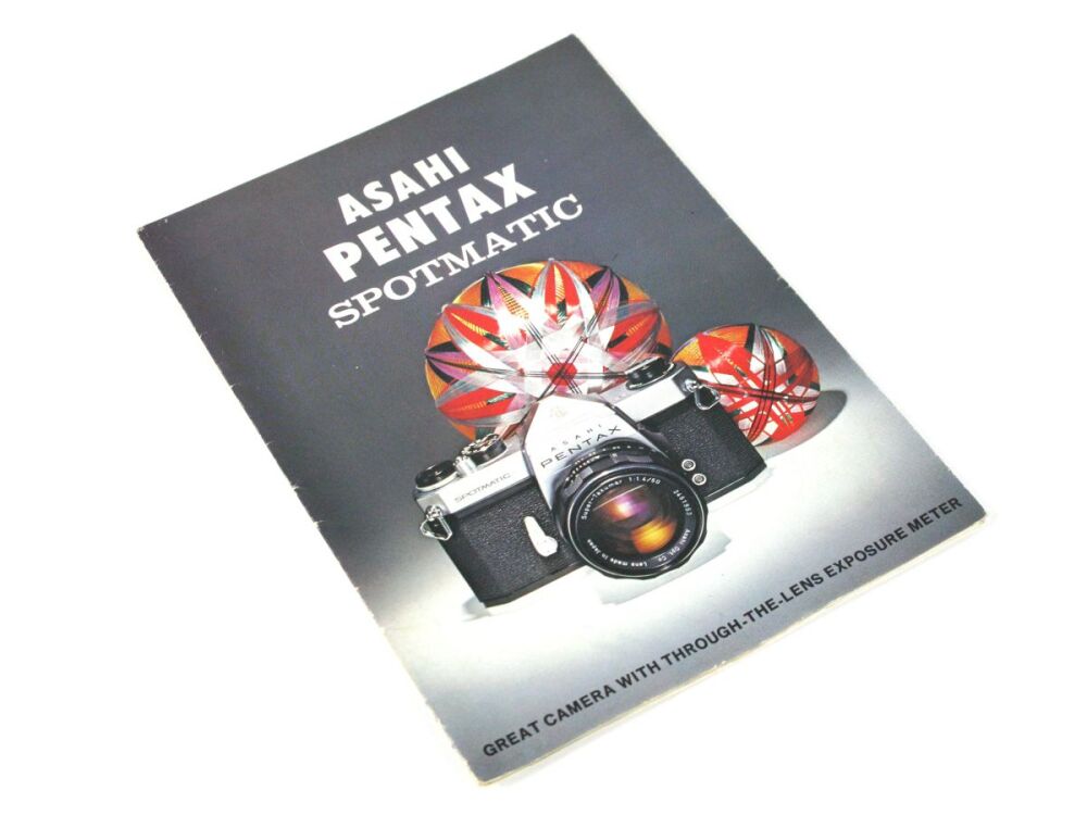 Asahi Pentax Spotmatic Instruction Leaflet