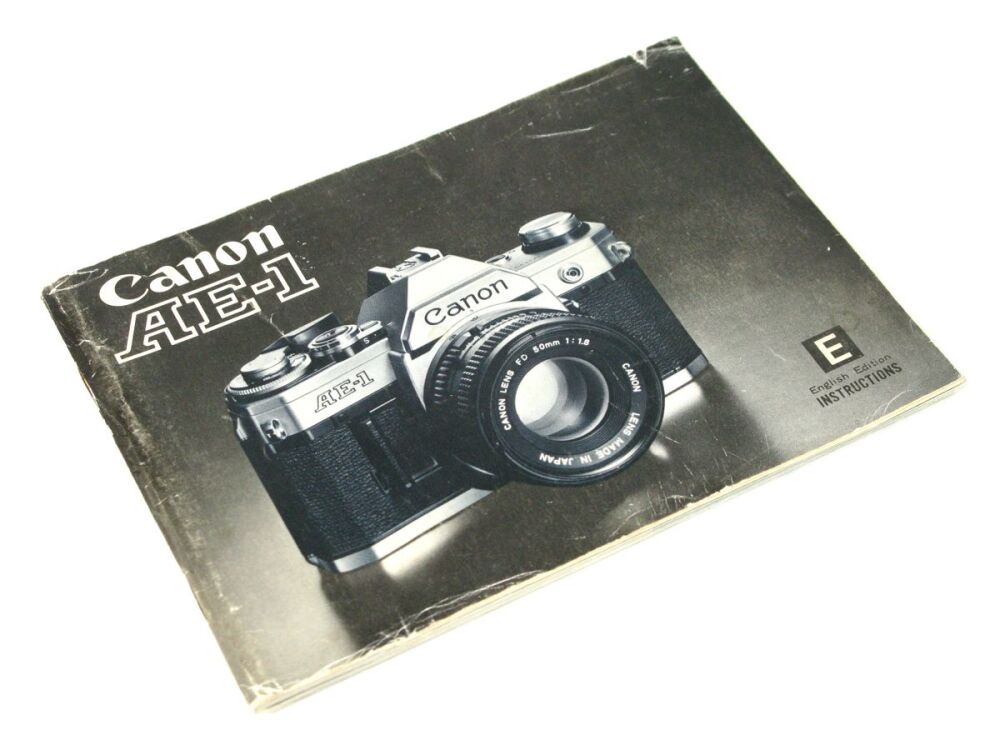 Canon AE1 Instruction Manual