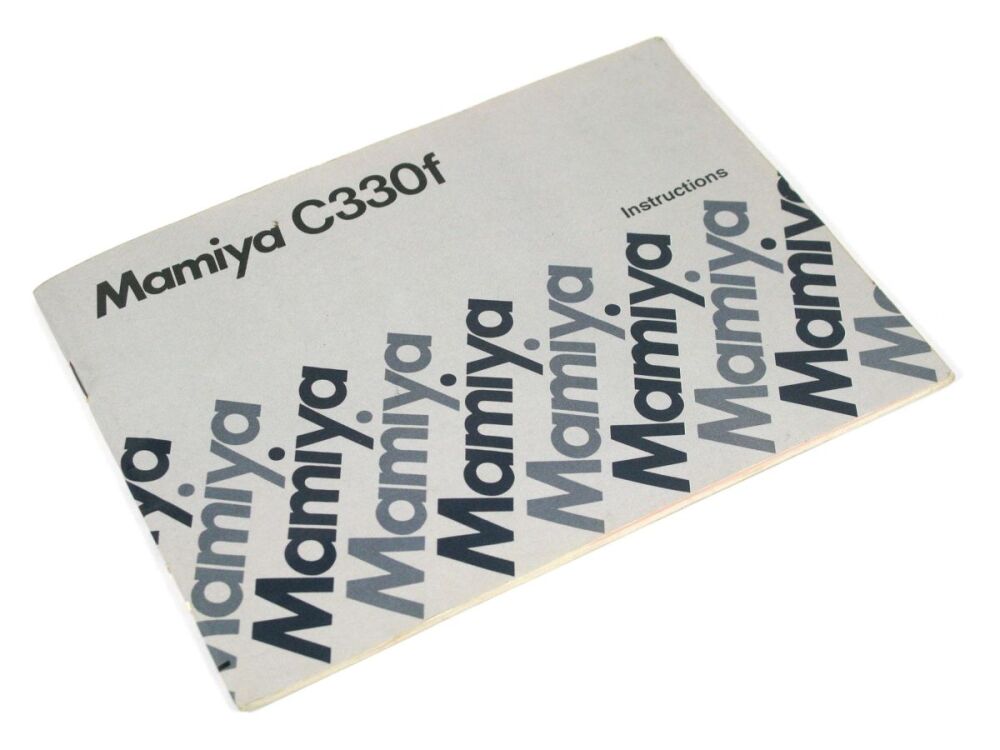 Mamiya C330f Instructions