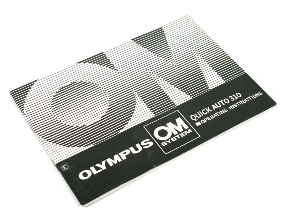 Olympus OM System Auto 310 Operating Instructions