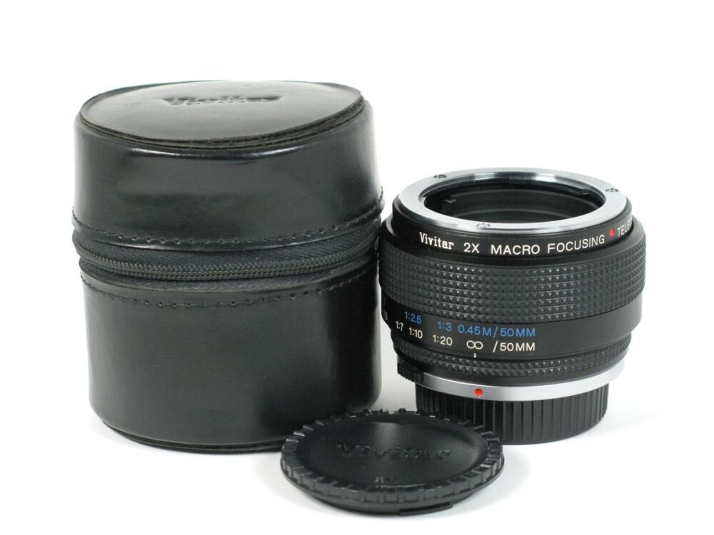 Vivitar 2x Macro Focusing Tele Converter, for Olympus