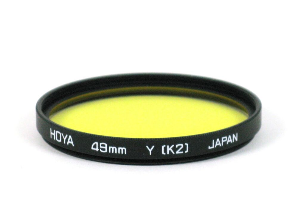 Hoya 49mm Y (K2) Filter