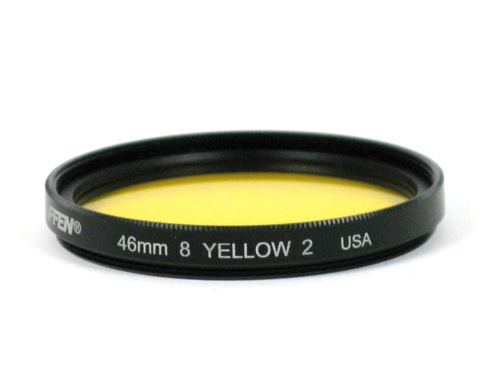 Tiffen 46mm 8 Yellow 2 Filter