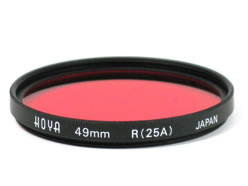 Hoya 49mm R(25A) Filter