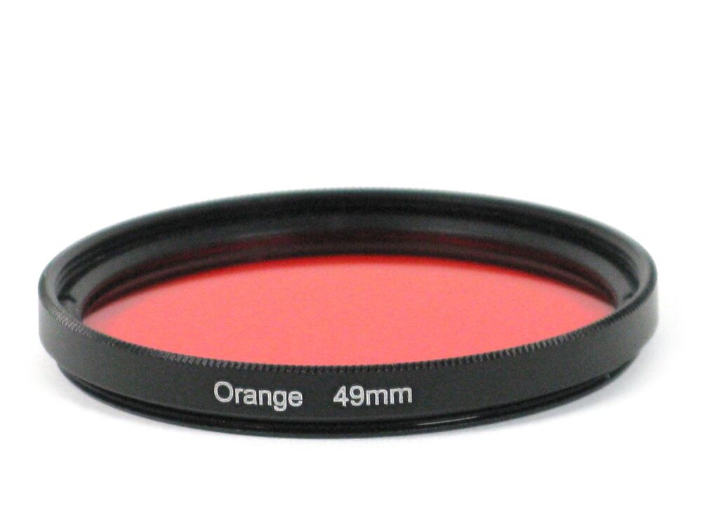 Orange 49mm Filter