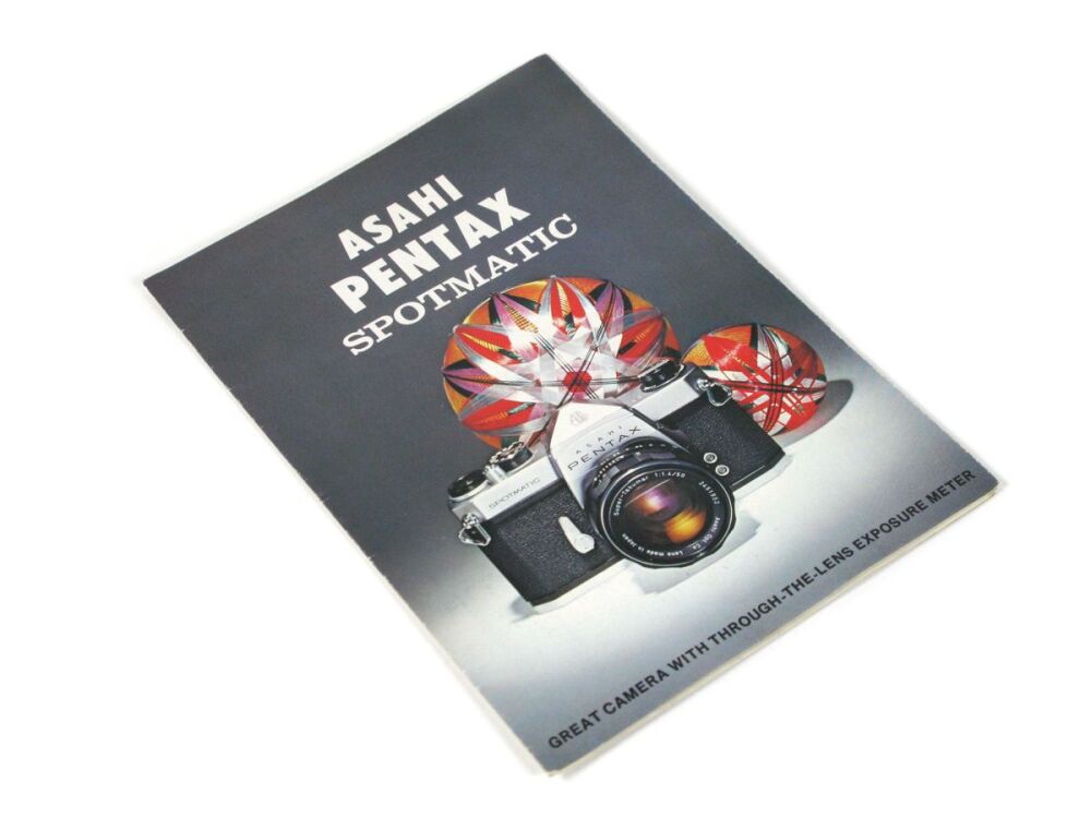 Asahi Pentax Spotmatic Instruction Leaflet
