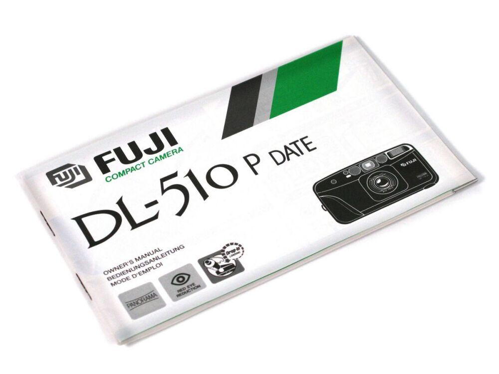 Fuji Compact Camera DL-510 P Date Owner's Manual