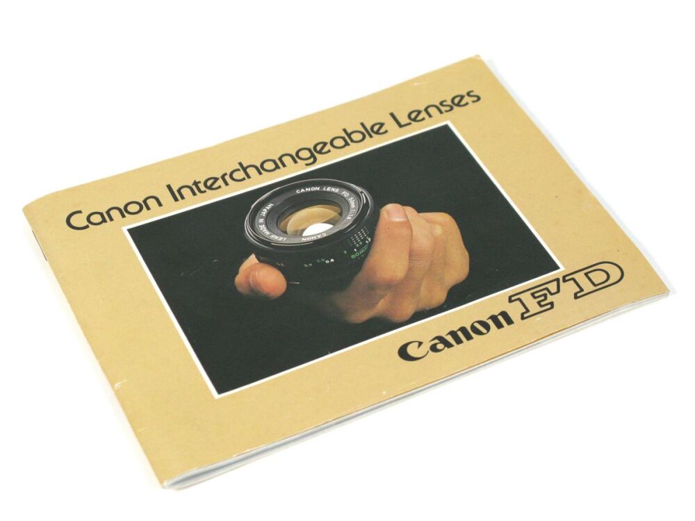 Canon Interchangeable Lens, Canon FD