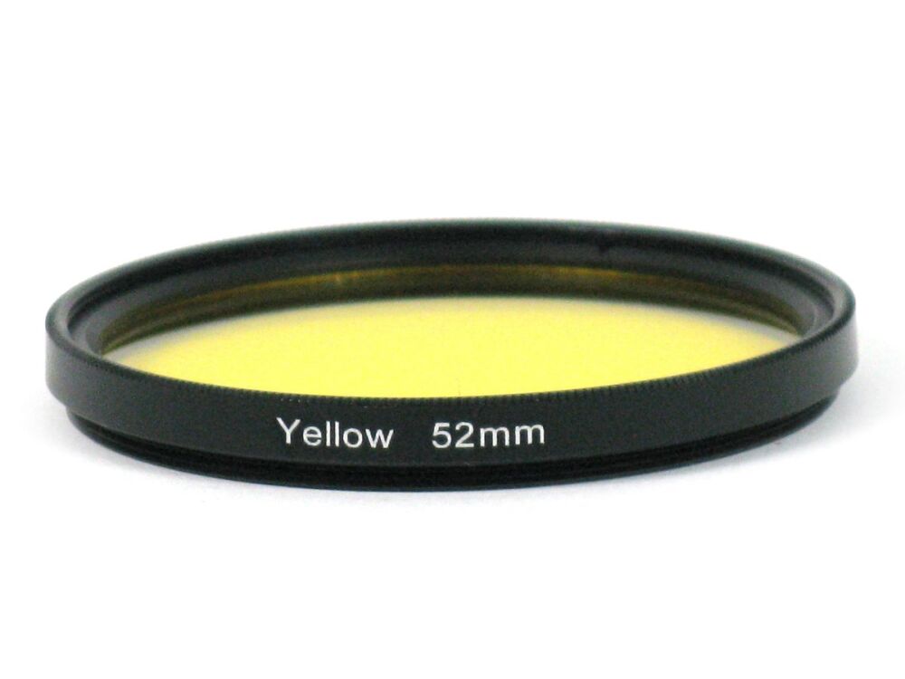 Yellow 52mm Filter