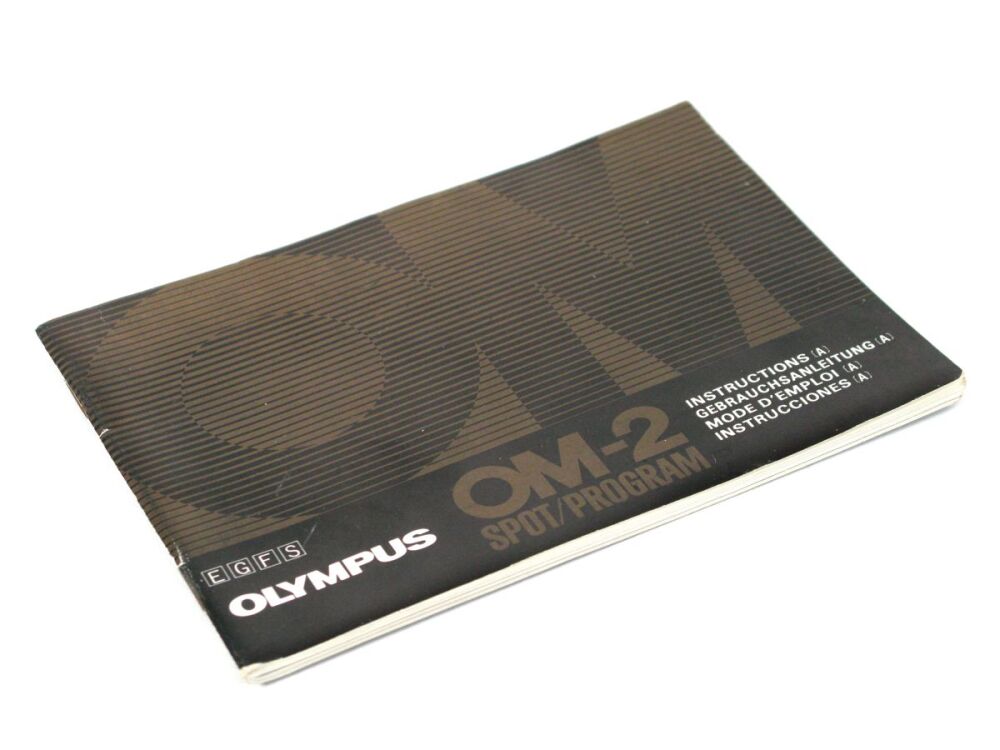 Olympus OM2 spot/program Instructions