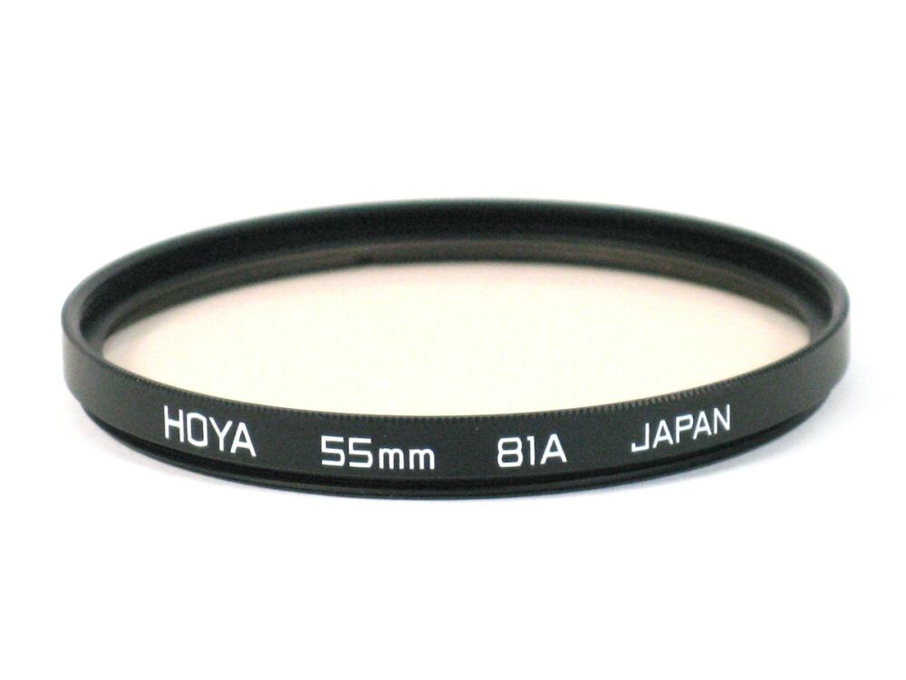 Hoya 55mm 81A filter