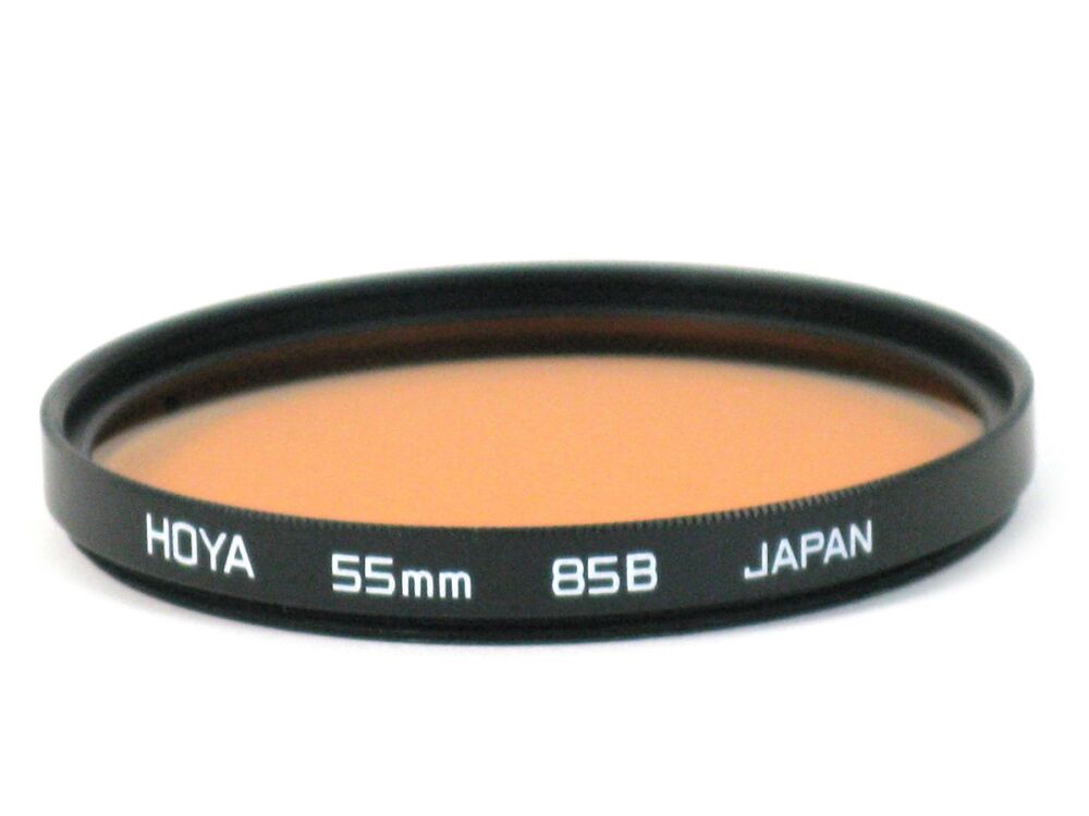 Hoya 55mm 85B filter