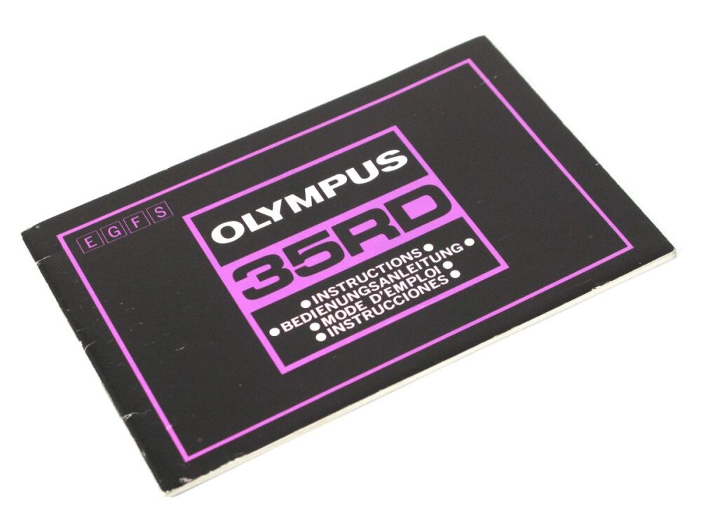 Olympus 35RD Instructions
