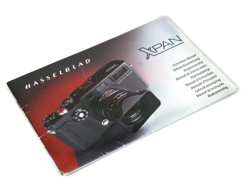 Hasselblad XPAN Instruction Manual