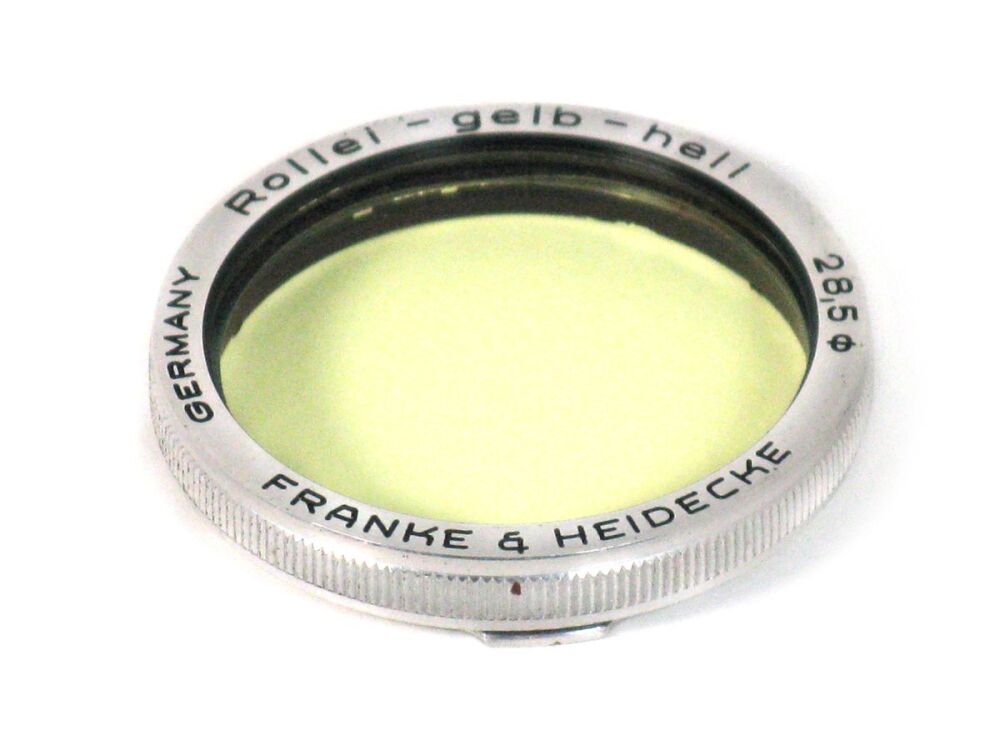 Rollei Gelb-Hell 28.5 Yellow Filter Bay 1