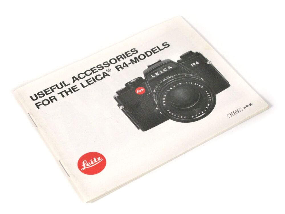 Leica R4, Useful Accessories