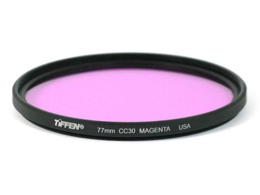 Tiffen 77mm CC30 Magenta Filter