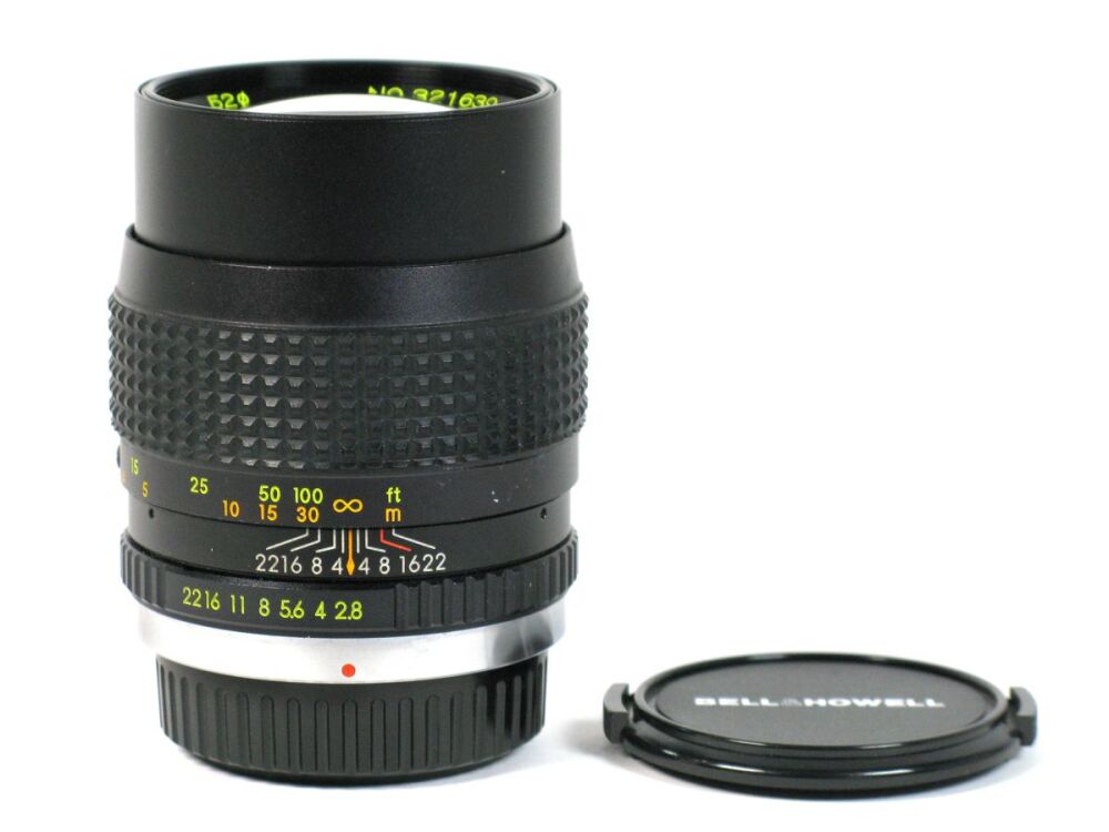 Bell & Howell 135mm f2.8, for Pentax PK