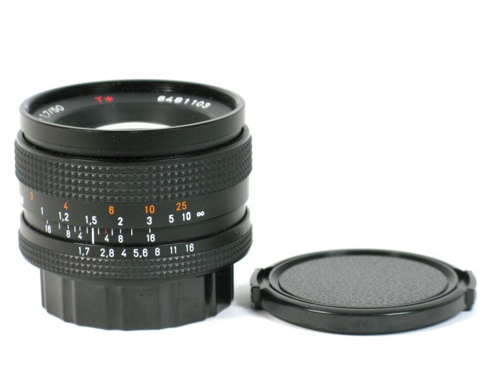 Carl Zeiss Planar 50mm f1.7 T*, for Contax/Yashica