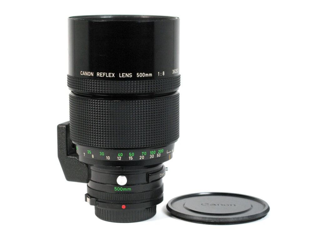 Canon FD Reflex 500mm f8 mirror lens