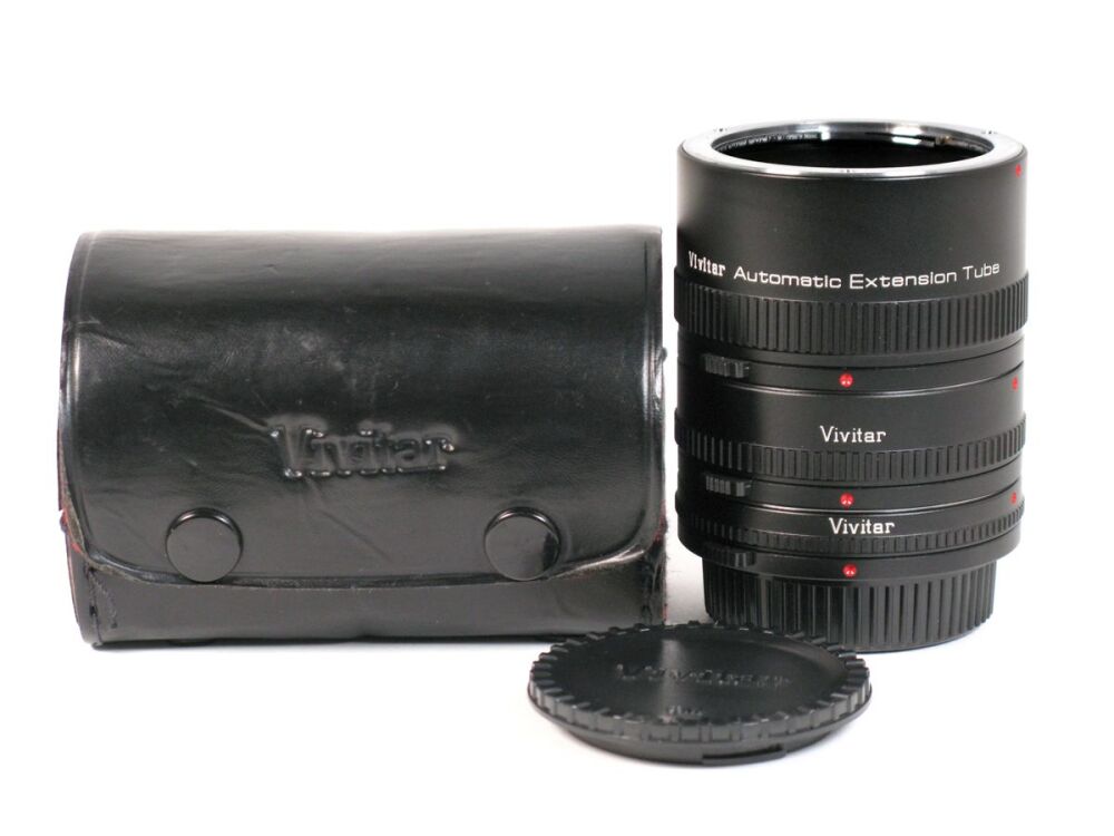 Vivitar AT-21 Automatic Extension Tubes, for Olympus