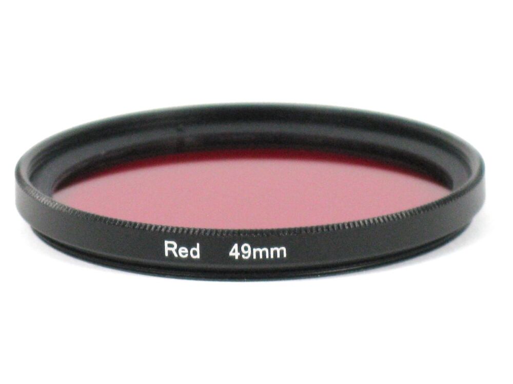 Red 49mm Filter