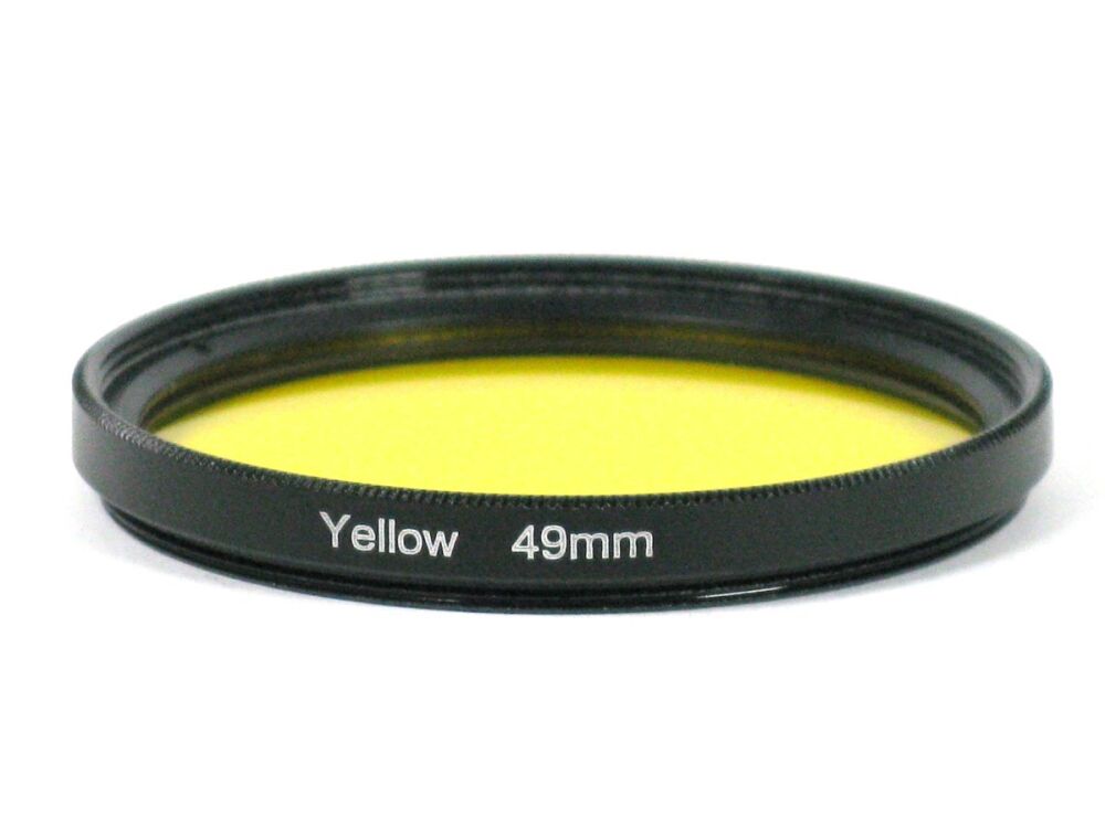 Yellow 49mm Filter