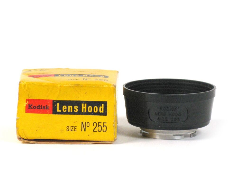 Kodak Kodisk Lens Hood, Size No 255 25.5mm